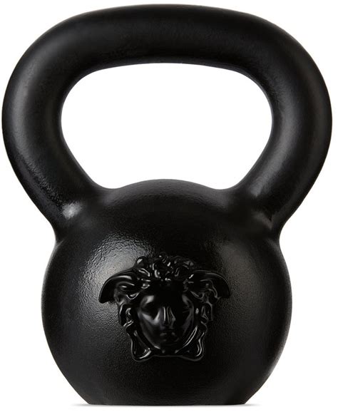 Black Medusa Kettlebell, 10 lb by Versace 